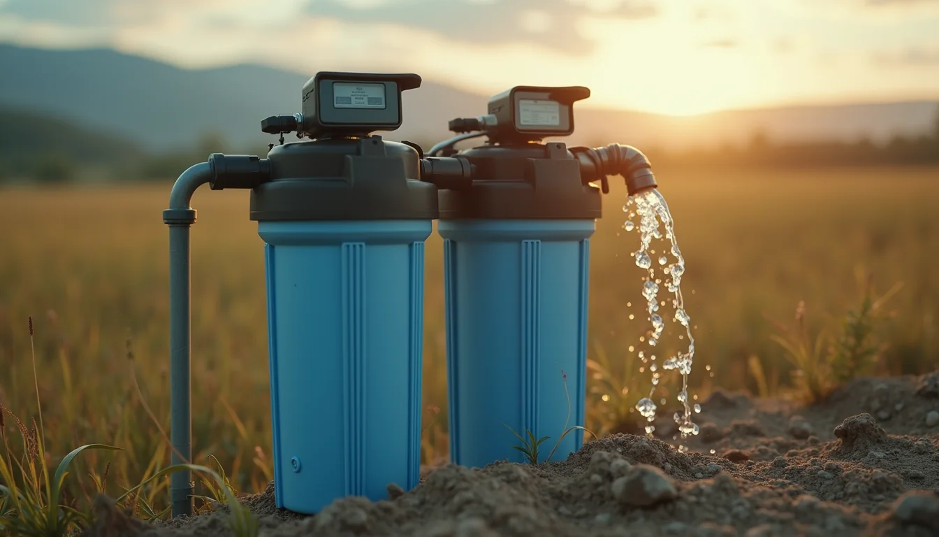 Water disinfection article