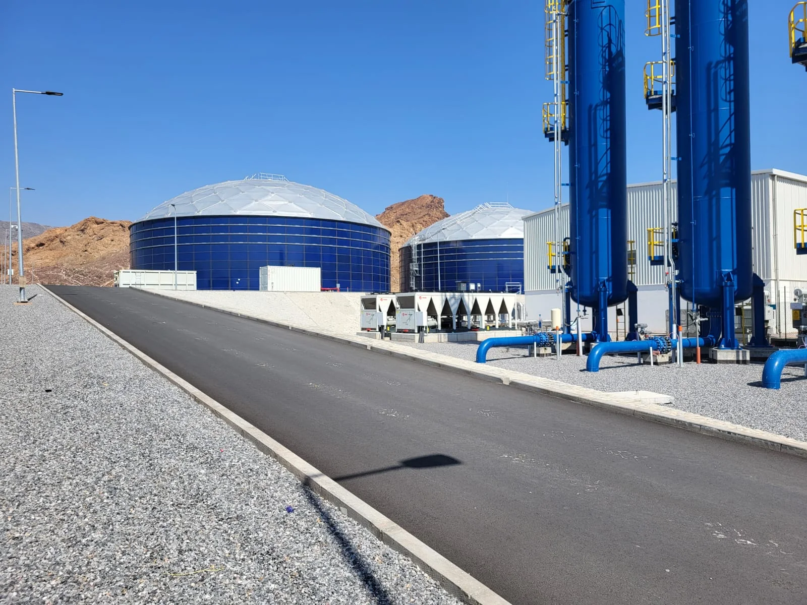 Water treatment infrastructure project