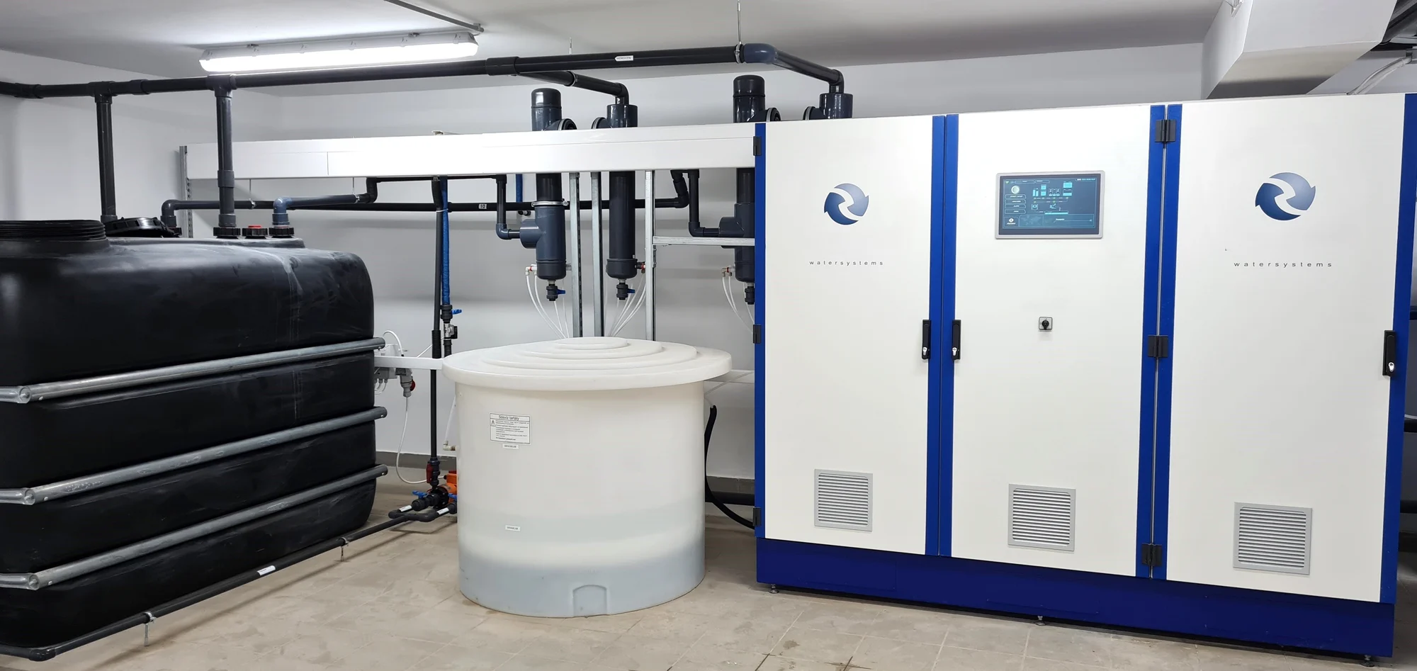Private sector water treatment equipment