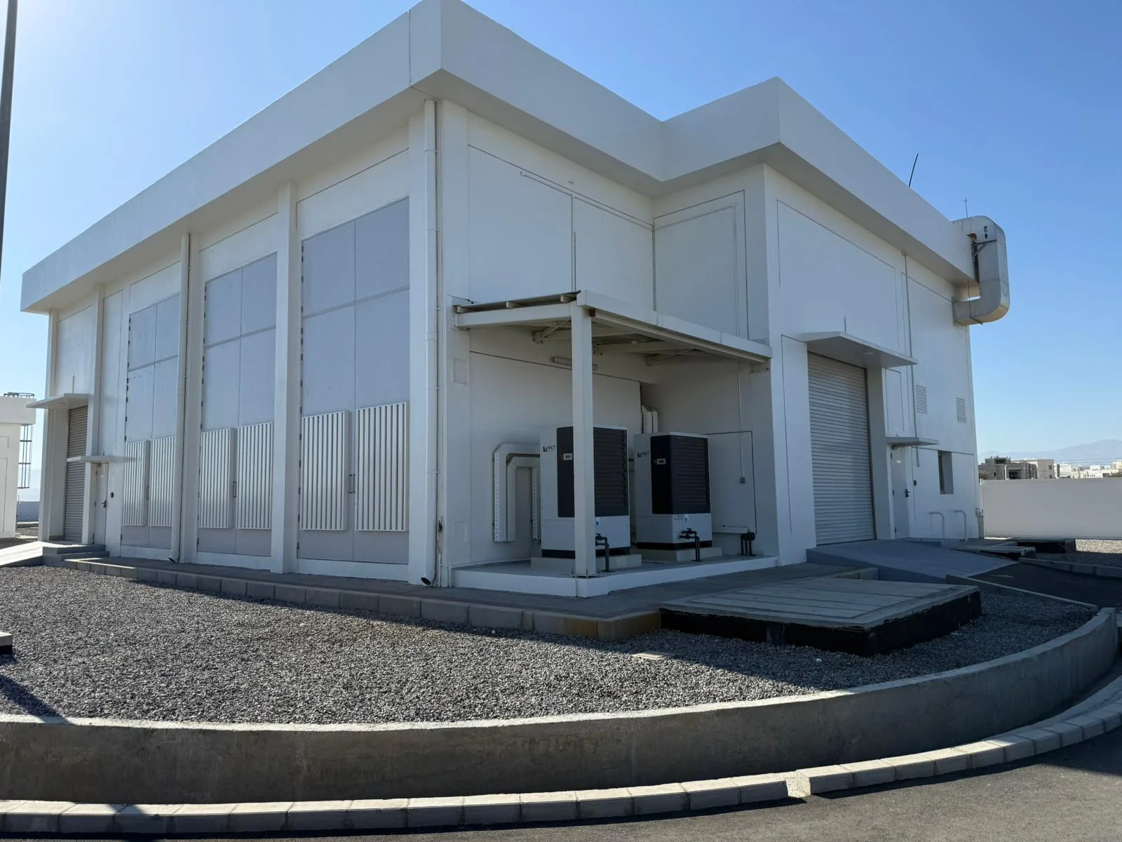ANA private-sector water installation